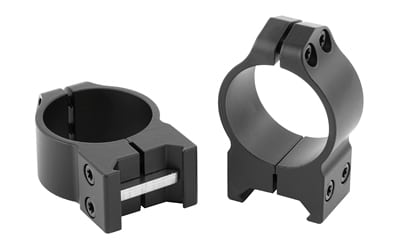 Warne Maxima 30mm Medium Matte Steel Fixed Scope Rings
