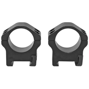 Warne Maxima Horizontal 1-inch Medium Matte scope rings, steel, fits Picatinny and Weaver