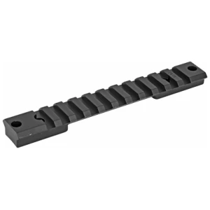 Warne Mountain Tech 1-piece Picatinny rail for Remington 700 Short Action, black matte