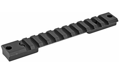 Warne Mountain Tech 1-piece Picatinny rail for Remington 700 Short Action, black matte