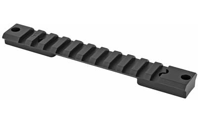 Warne Mountain Tech 1-piece Picatinny rail for Remington 700 Short Action, black matte