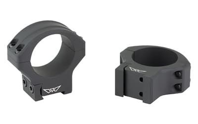 Warne HyperLite 30mm medium scope rings matte black for Tikka dovetail
