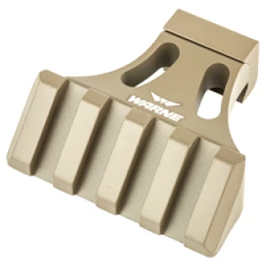 Warne A645 45 degree Picatinny side mount Flat Dark Earth aluminum offset adapter