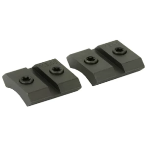 Warne Maxima 2-piece steel scope bases matte black for Browning BAR