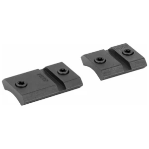 Warne Maxima 2-piece steel scope base, black matte, fits Remington 742/760/740