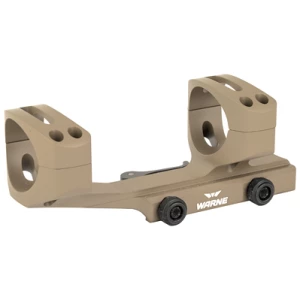 Warne QD Extnd Skeleton 34mm Flat Dark Earth cantilever mount