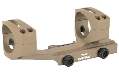 Warne QD Extnd Skeleton 34mm Flat Dark Earth cantilever mount