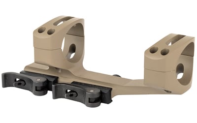 Warne QD Extnd Skeleton 34mm Flat Dark Earth cantilever mount