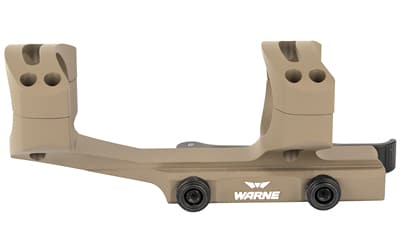 Warne QD Extnd Skeleton 34mm Flat Dark Earth cantilever mount