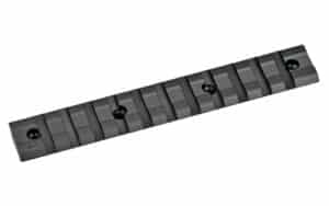 Weaver Multi-Slot Base for Savage 110 Long Action 8-40 Matte Black one-piece mount