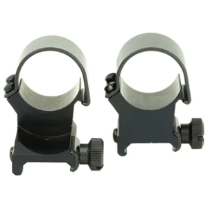 Weaver detachable extension top-mount scope rings 1-inch extra-high matte black