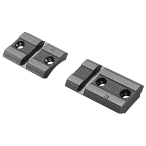 Weaver top mount base pair for Remington 700, matte black aluminum
