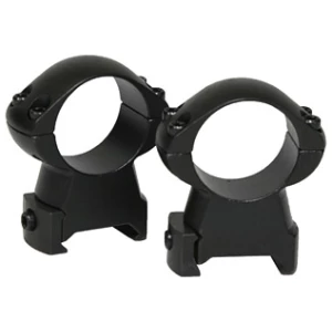 Weaver Grand Slam 1-inch extra-high matte black steel scope rings