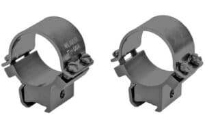Weaver Sure Grip Tip-Off 1-inch ringmount for 3/8-inch grooved receiver, black