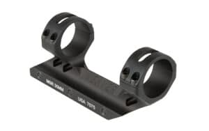 Weaver MSR 30mm Picatinny optics mount matte black 7075-T6 aluminum