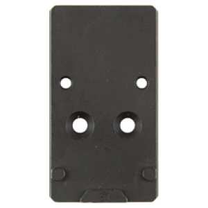 XS Sights Minimalist fiber optic sight and RMR optic plate for Glock MOS, black