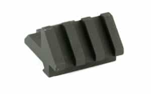 Yankee Hill Machine YHM 3 Slot Picatinny 45-degree Angle Mount 1-3/16 in matte black