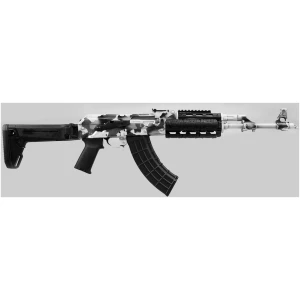 ZAS ZPAPM70 7.62X39 CAMO WHITE CERAKOTE BLK RAIL