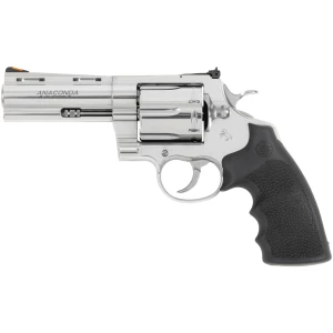 Colt Anaconda .45 Long Colt 4.25in stainless revolver with Hogue rubber grip