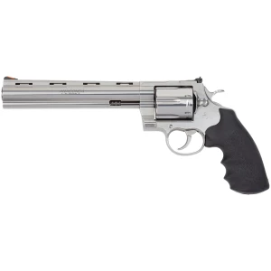 Colt Anaconda .45 Long Colt 8-inch stainless revolver with Hogue rubber grip
