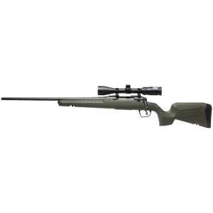 Savage Axis 2 XP Compact .400 Legend left-hand rifle with 3-9x40 scope and green synthetic stock