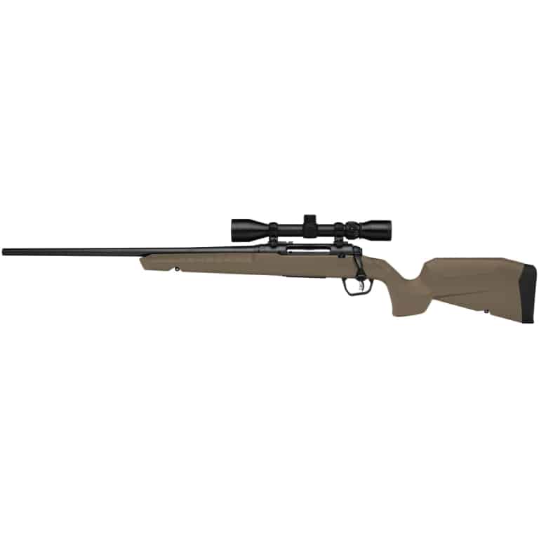 Savage Axis 2 XP .223 Rem 22-inch left-hand bolt-action rifle with 3-9x40 scope and FDE synthetic stock