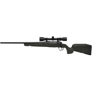 Savage Axis 2 XP .30-06 Springfield 22 in left-hand rifle with green synthetic stock and mounted scope