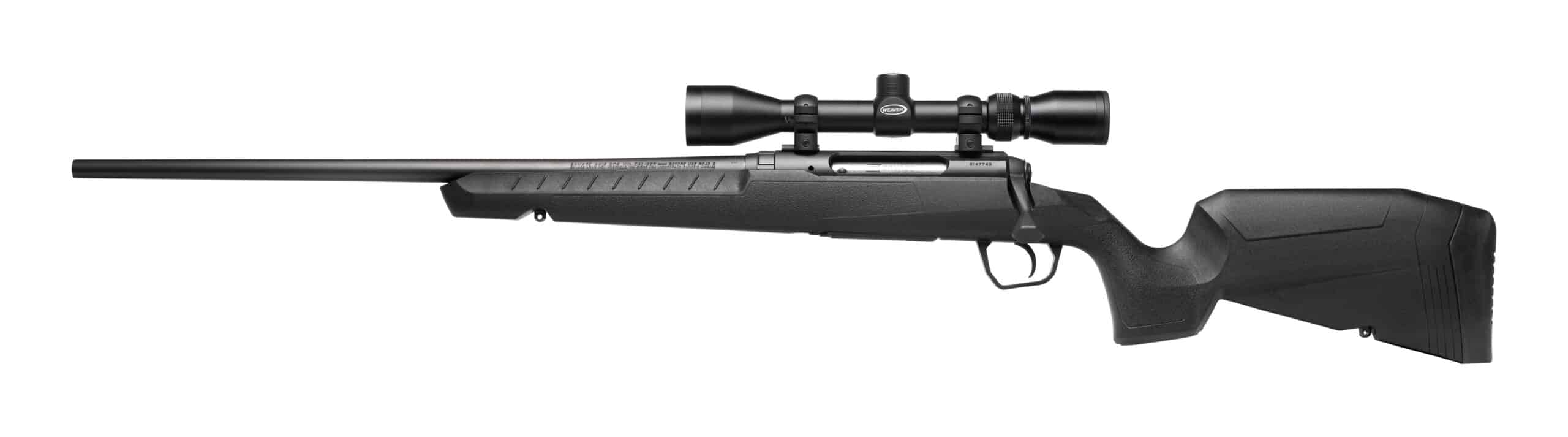 Savage AXIS XP Compact left-hand .350 Legend rifle, 18 in. barrel, black synthetic stock