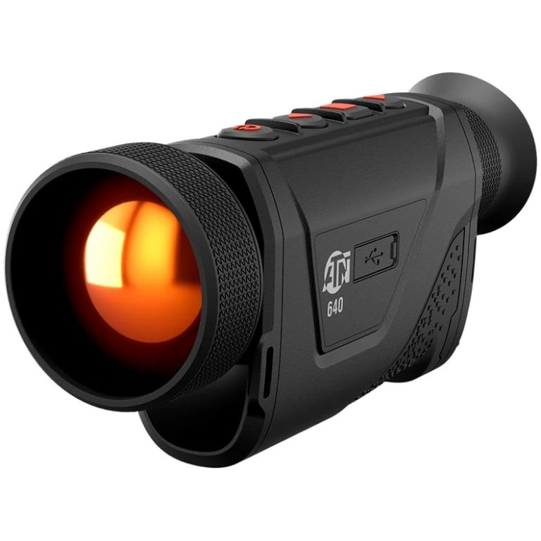 ATN BlazeHunter Pro thermal monocular 3.5-28x 640x512 with built-in LRF in black