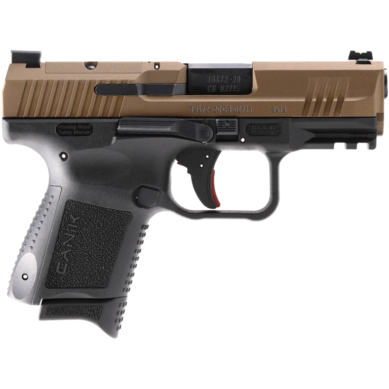 CANIK TP9 Elite SC Bronze 9mm compact pistol with bronze Cerakote finish