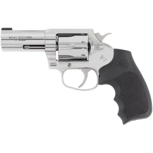 Colt King Cobra .357 Magnum 3-inch stainless revolver with Hogue rubber grip