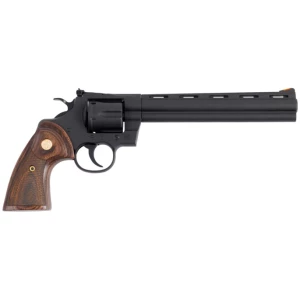 Colt Python .357 Magnum 8in revolver matte blued walnut grip 6-round