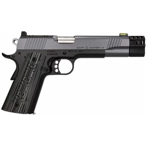 Kimber Comp X Hunter 10mm 5in compensated 1911 with black gray finish and G10 grips