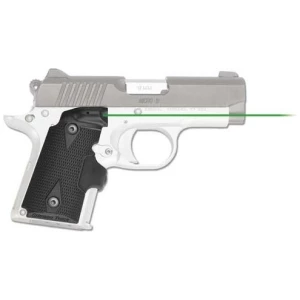 Crimson Trace LG-409G Lasergrips for Kimber Micro 9, green laser, black polymer