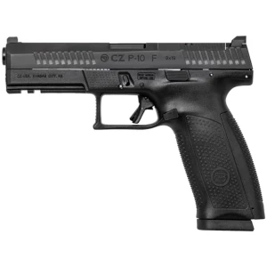 CZ-USA P-10 F 9mm Optics-Ready pistol with 4.5 inch barrel in black