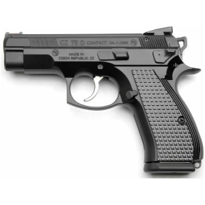 CZ-USA CZ 75 D PCR Compact 9mm pistol, 3.75in barrel, black finish