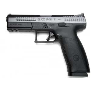 CZ P-10 F 9mm pistol, 4.5-inch barrel, black nitride slide, polymer frame