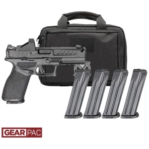 Springfield Armory Echelon Comp 9mm 4.5-inch Gear Pac pistol with Viridian RFX11 optic and magazines