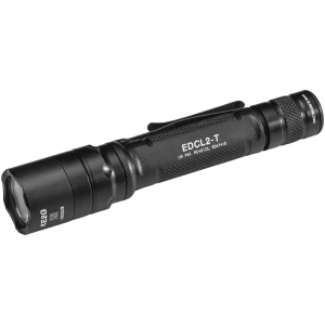 Surefire EDCL2-T dual-output everyday carry flashlight 1200 lumens black
