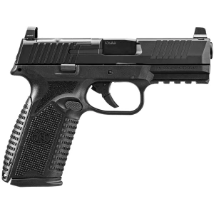 FN 510 MRD 10mm pistol, 4.1 inch barrel, black polymer frame, optic-ready slide