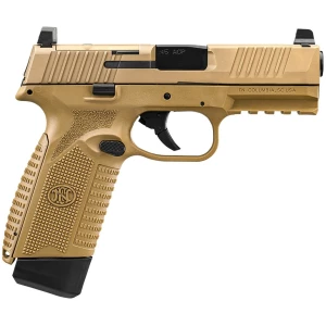 FN 545 MRD full-size .45 ACP pistol in Flat Dark Earth with 4.1-inch barrel
