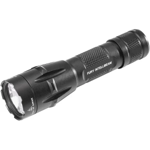 SureFire Fury Intellibeam Dual Fuel 1500-lumen black anodized flashlight