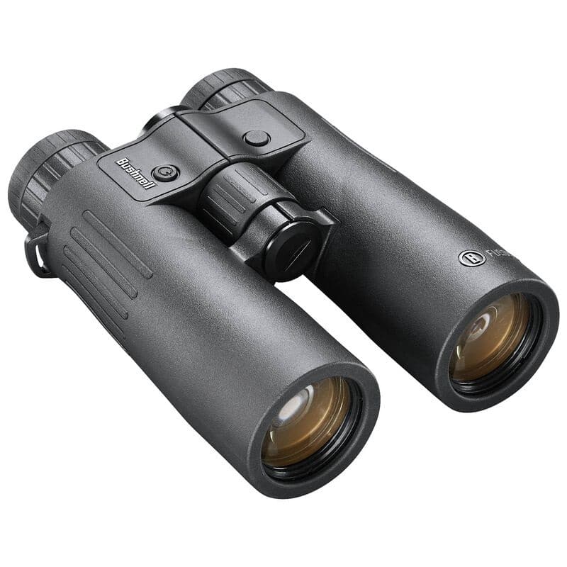 Bushnell Fusion X 10x42 rangefinder binocular in black with ActivSync display