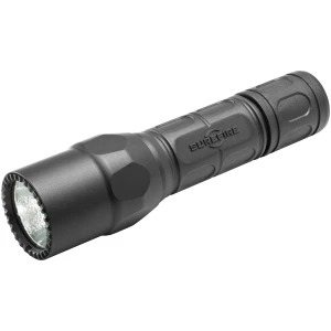 Surefire G2X Pro black dual-output LED flashlight, polymer/aluminum body, 5.2 in