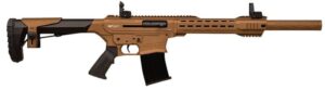 GForce Arms GF25 12 Gauge Bronze Cerakote semi-auto shotgun with Picatinny rails
