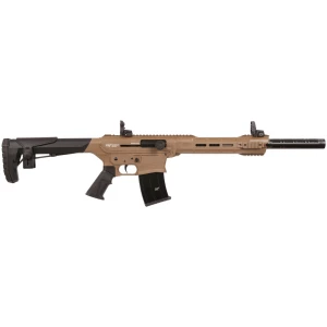 GForce Arms GF25 12 Gauge FDE semi-auto shotgun side view
