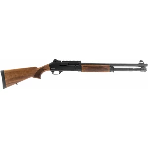 GForce Arms Gatlander 12ga 18.5in semi-auto shotgun with walnut stock and Picatinny rail