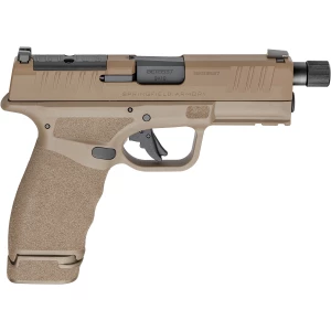 Springfield Armory Hellcat Pro OSP 9mm pistol Flat Dark Earth threaded barrel optics ready
