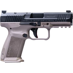 Canik METE SF pistol FDE frame black slide optics-ready with two magazines