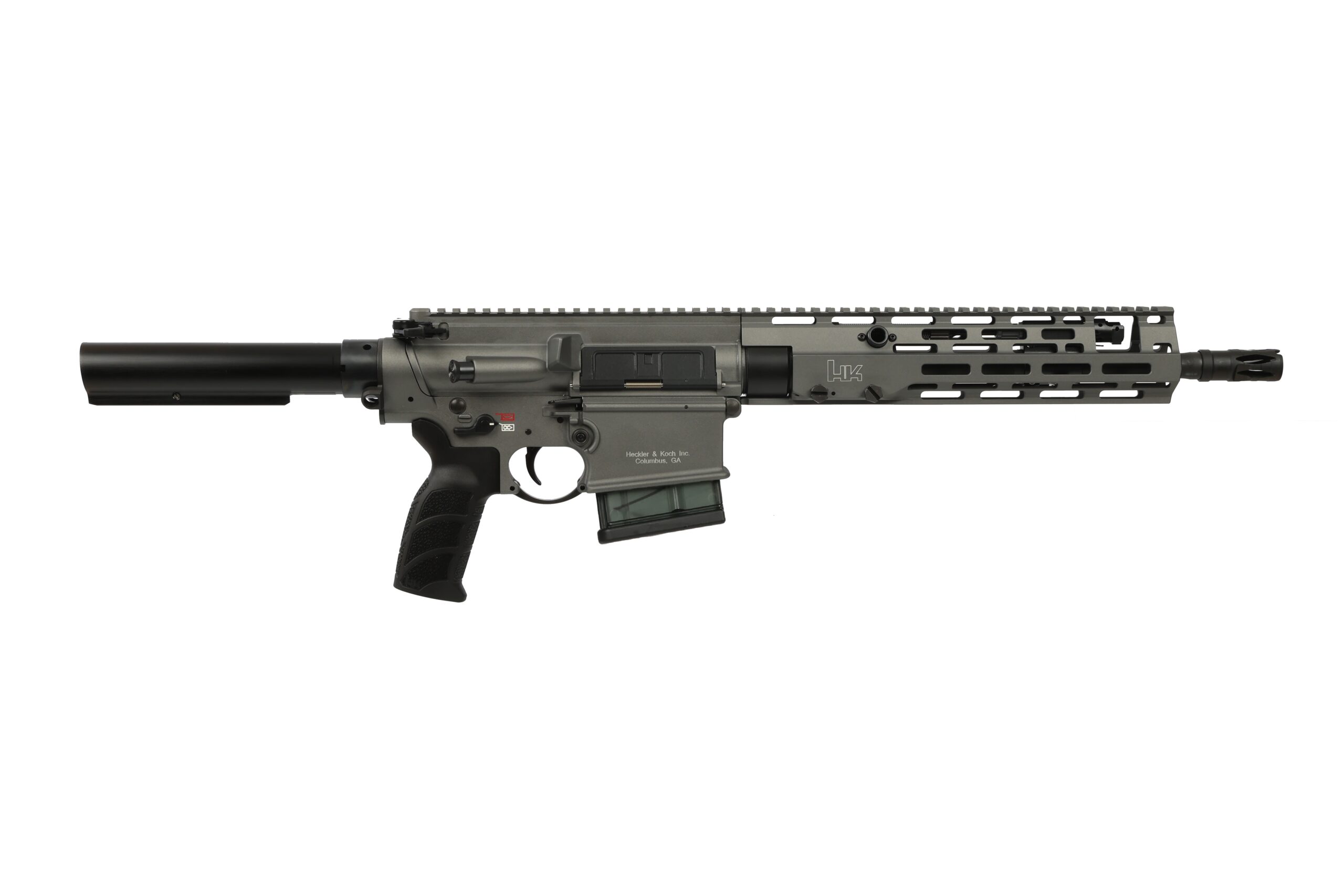 Heckler & Koch MR762 A4 7.62 NATO with Tactical Gray Cerakote and HK416 slimline furniture